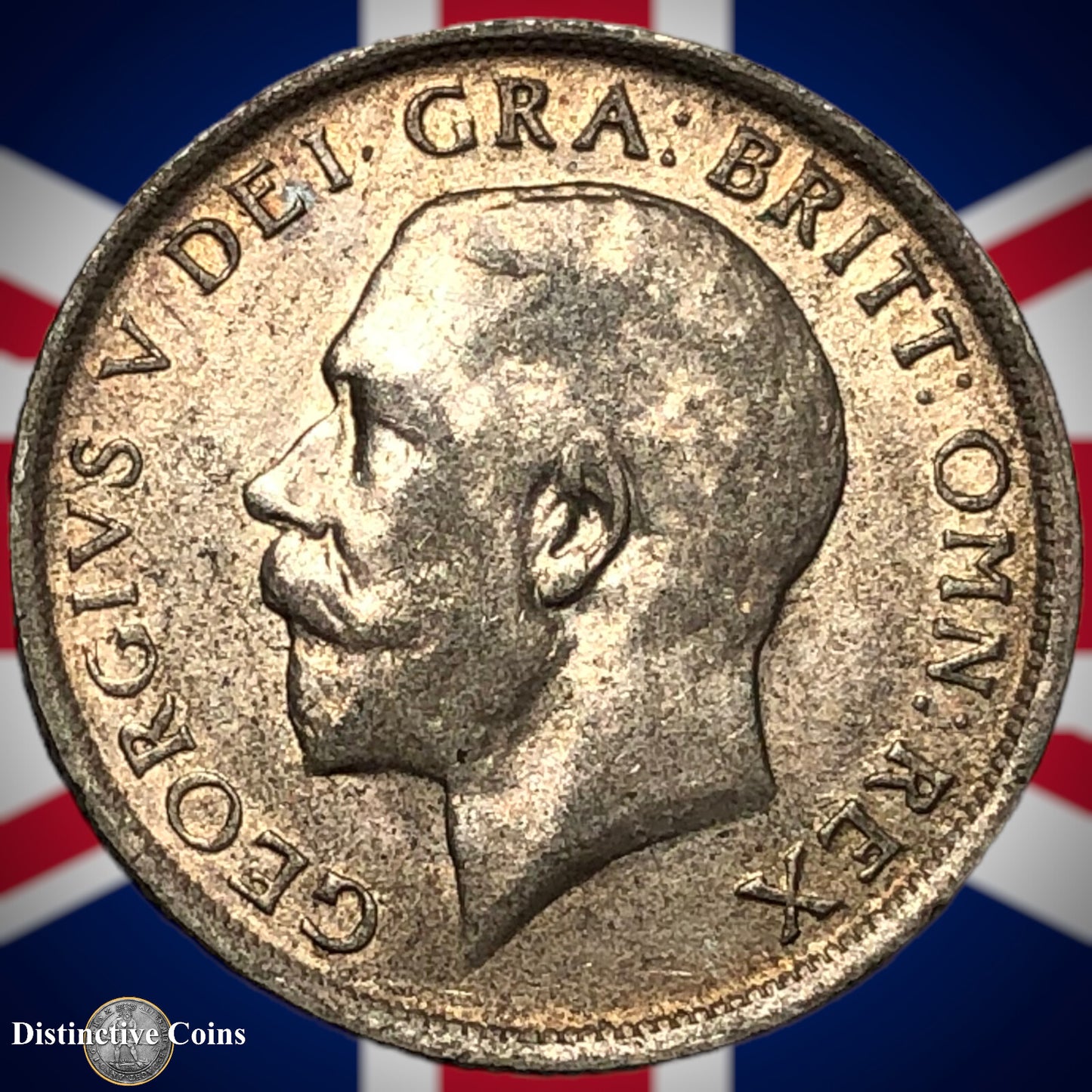 Great Britain 1917 One Shilling GB0992