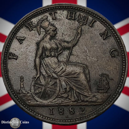 Great Britain 1882 H Farthing 1/4d GB4037
