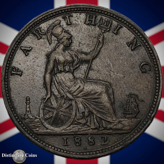 Great Britain 1882 H Farthing 1/4d GB4037