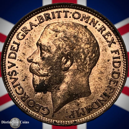 Great Britain 1924 Farthing 1/4d GB4782