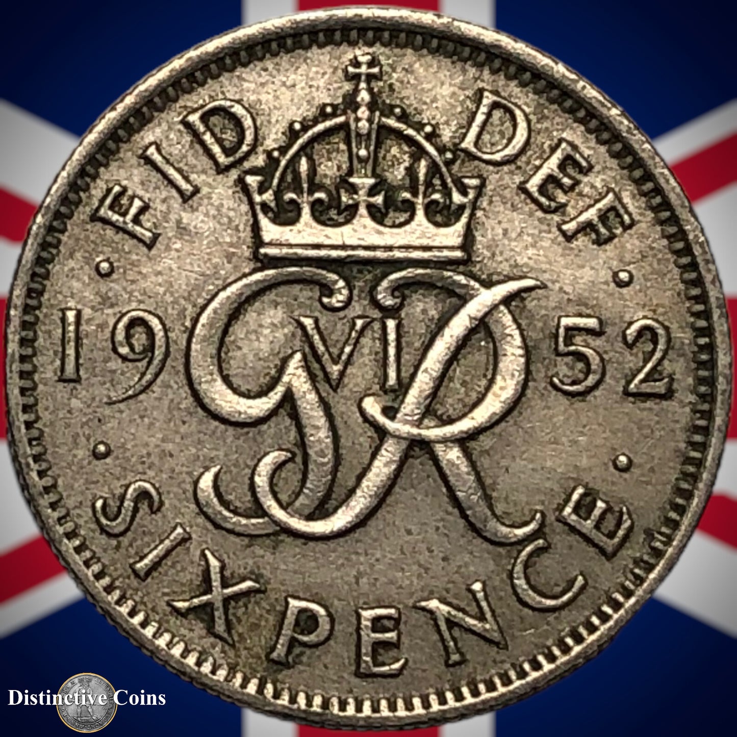 Great Britain 1952 Six Pence GB1809