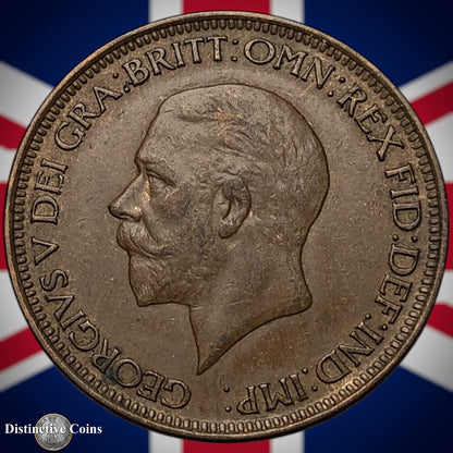 Great Britain 1929 Half Penny 1/2d GB5950