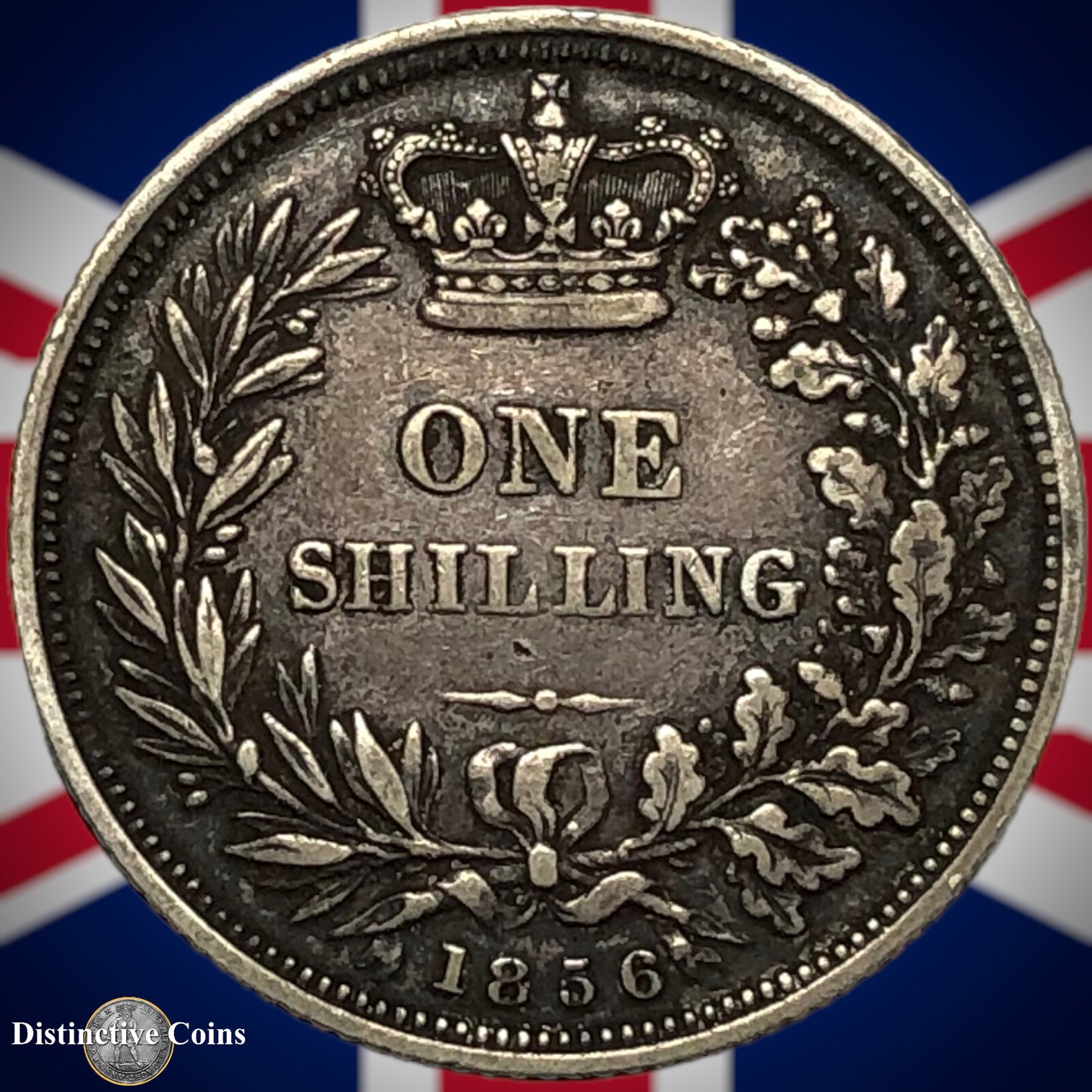 Great Britain 1856 British One Shilling GB0227