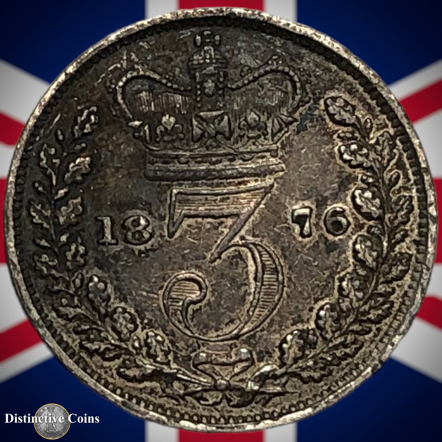 Great Britain 1876 Three Pence GB1882