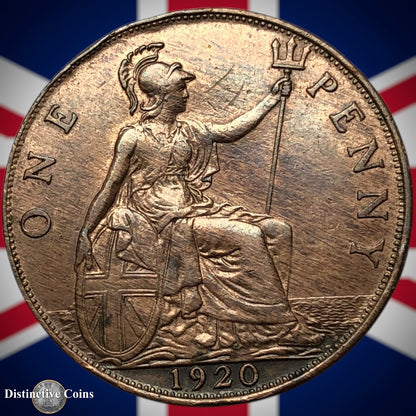 Great Britain 1920 Penny 1d GB6953