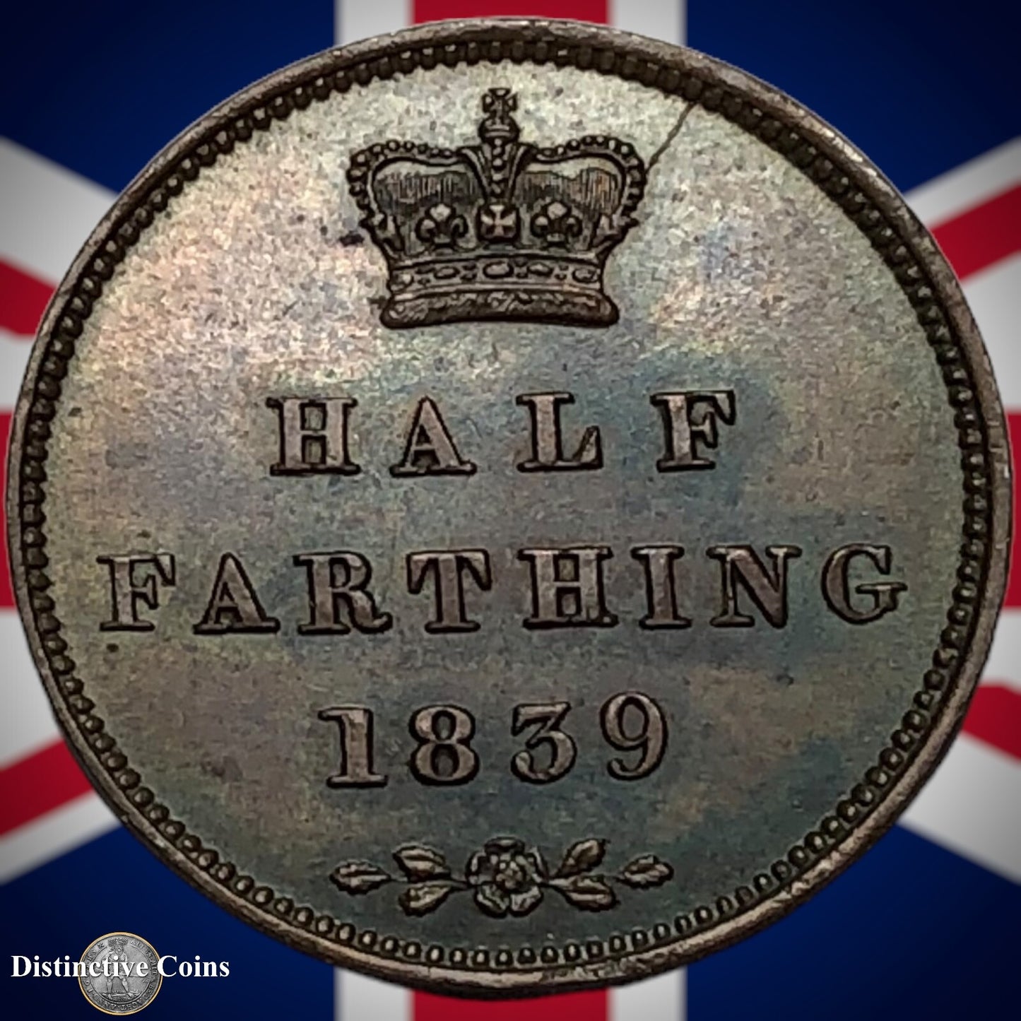 Great Britain 1839 Half Farthing GB3053