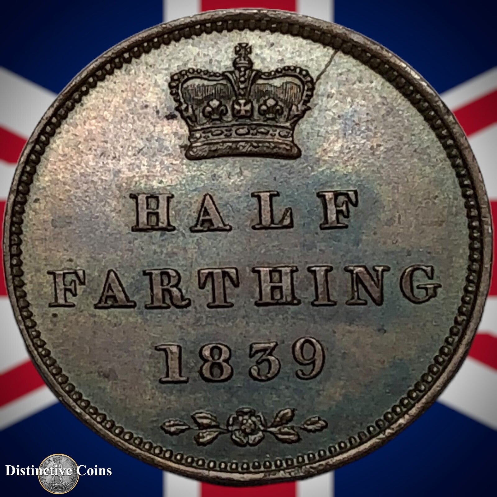 Great Britain 1839 Half Farthing GB3053
