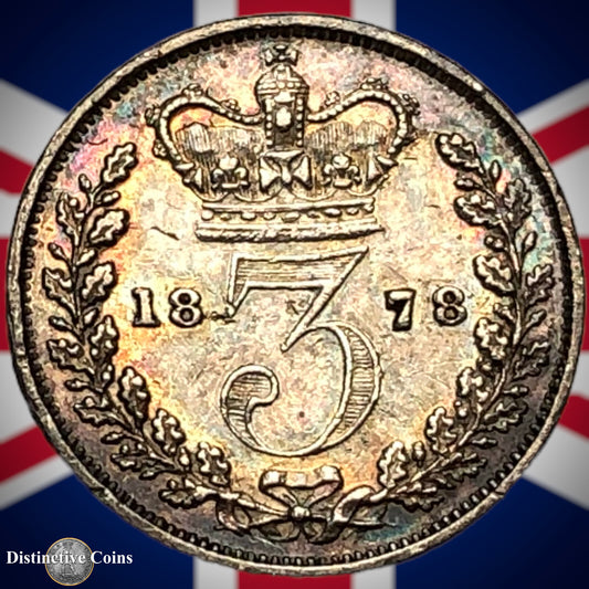 Great Britain 1878 Three Pence GB1899