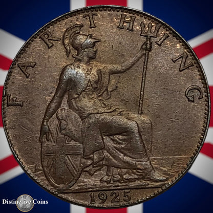Great Britain 1925 Farthing 1/4d GB4812