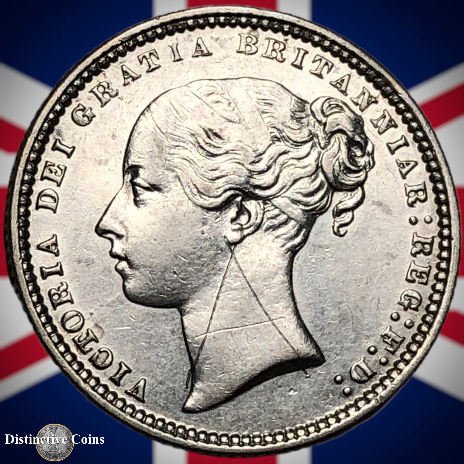 Great Britain 1873 British One Shilling GB0339