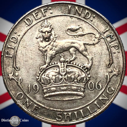 Great Britain 1906 British One Shilling GB0802