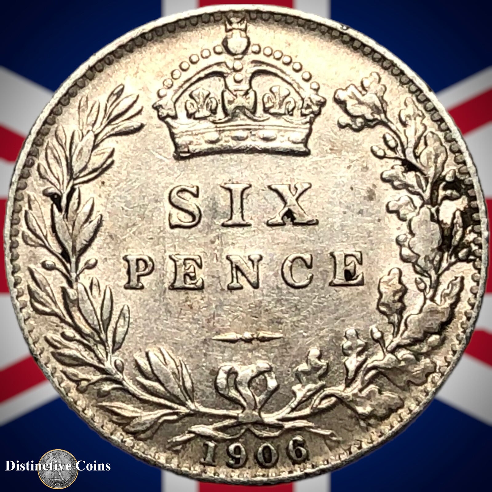 Great Britain 1906 Six Pence GB1531