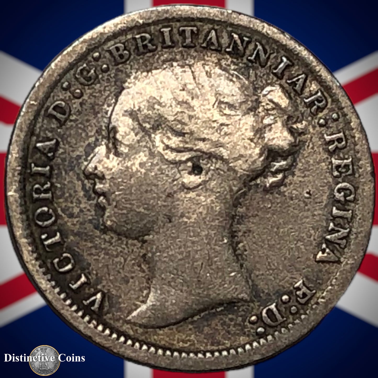 Great Britain 1873 Three Pence GB1856