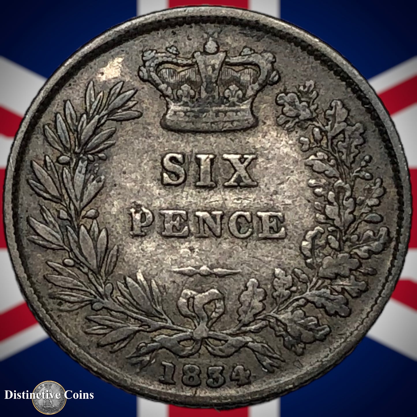 Great Britain 1834 Six Pence GB2563