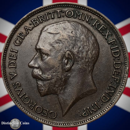 Great Britain 1917 Penny 1d GB6843