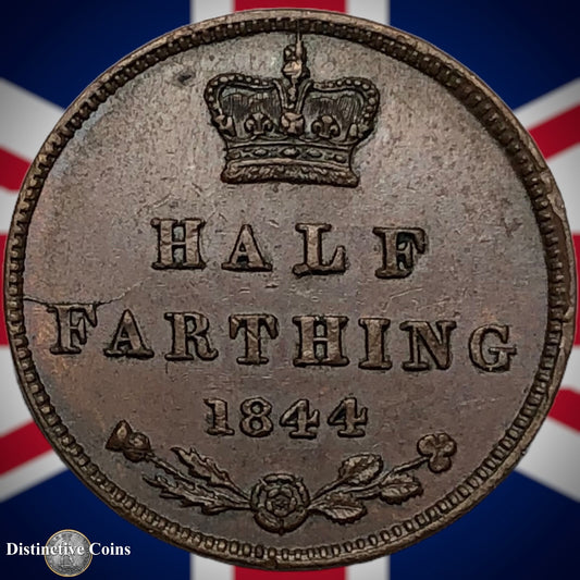 Great Britain 1844 Half Farthing 1/2 Penny GB3114