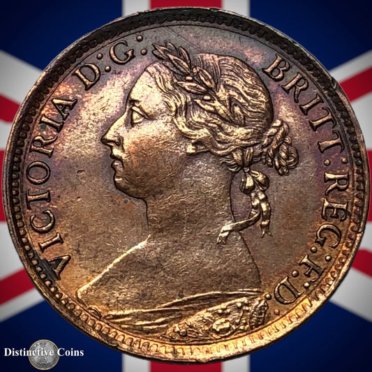 Great Britain 1884 Farthing 1/4d GB4128