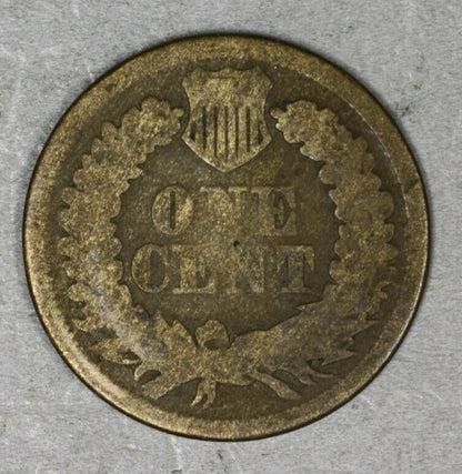 US 1867 Indian Head Penny  A3110