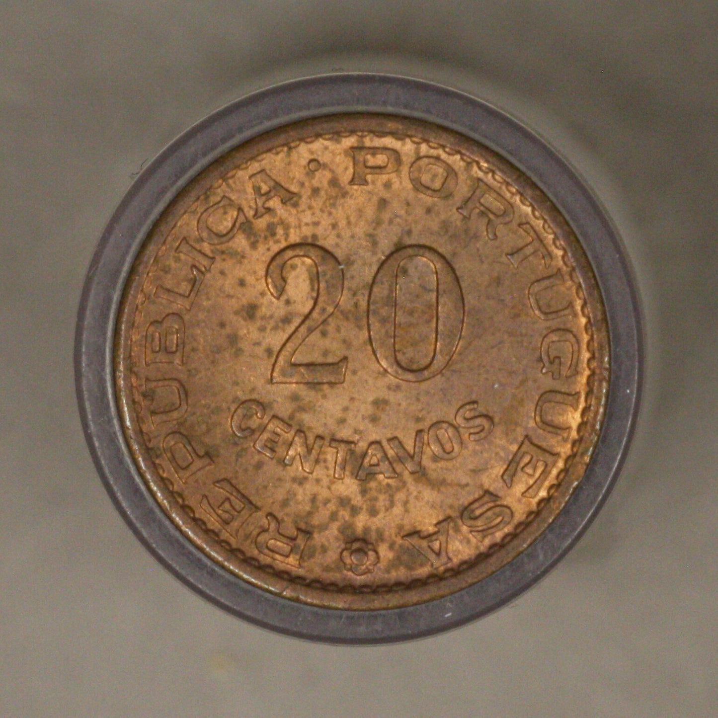 St. Thomas and Prince 1962 20 centavos unc