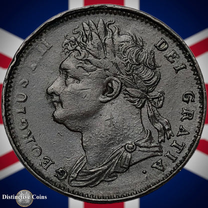 Great Britain 1821 Farthing 1/4d GB3231