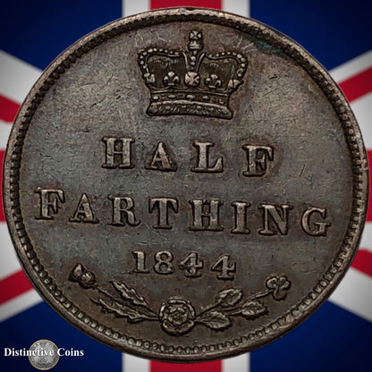 Great Britain 1844 Half Farthing 1/2 Penny GB3093