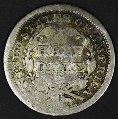 US 1841 O Seated Liberty Half Dime Better Date A3286