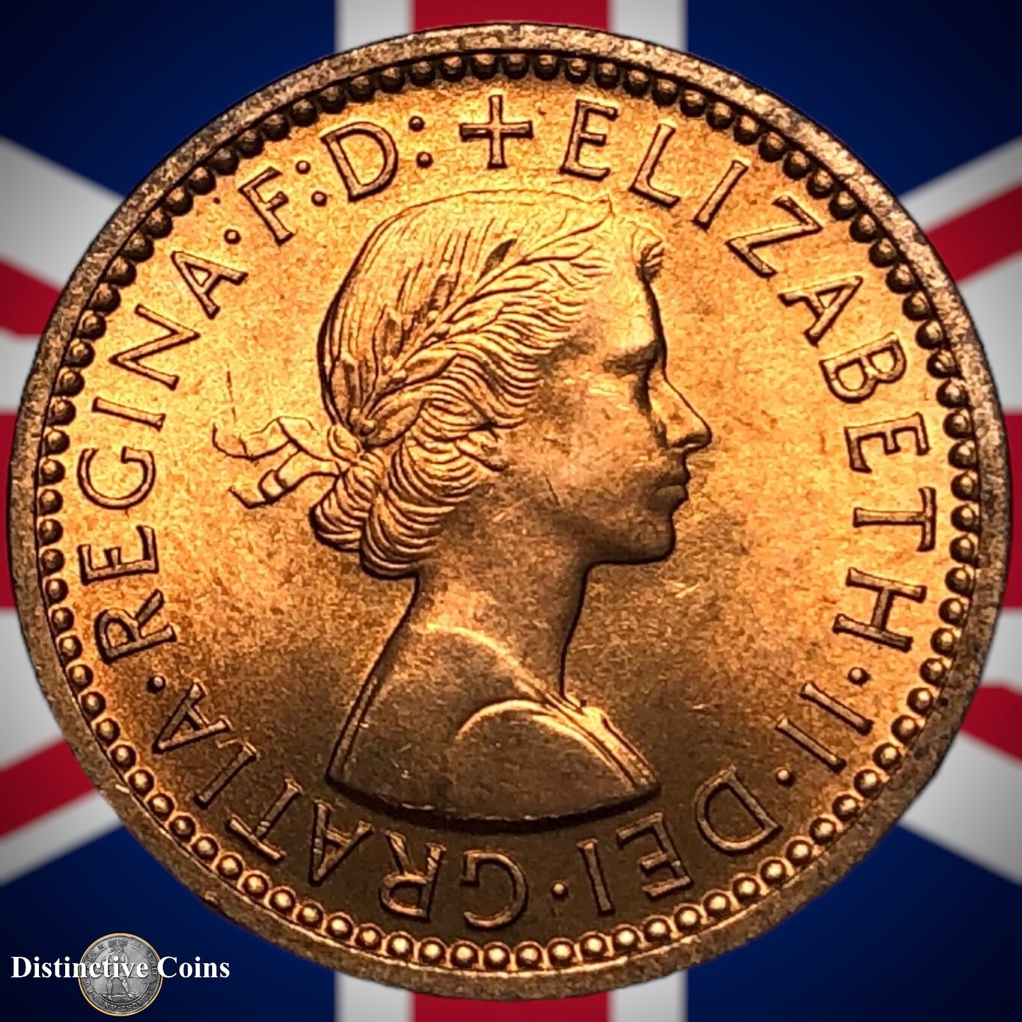 Great Britain 1956 Farthing 1/4d GB5010