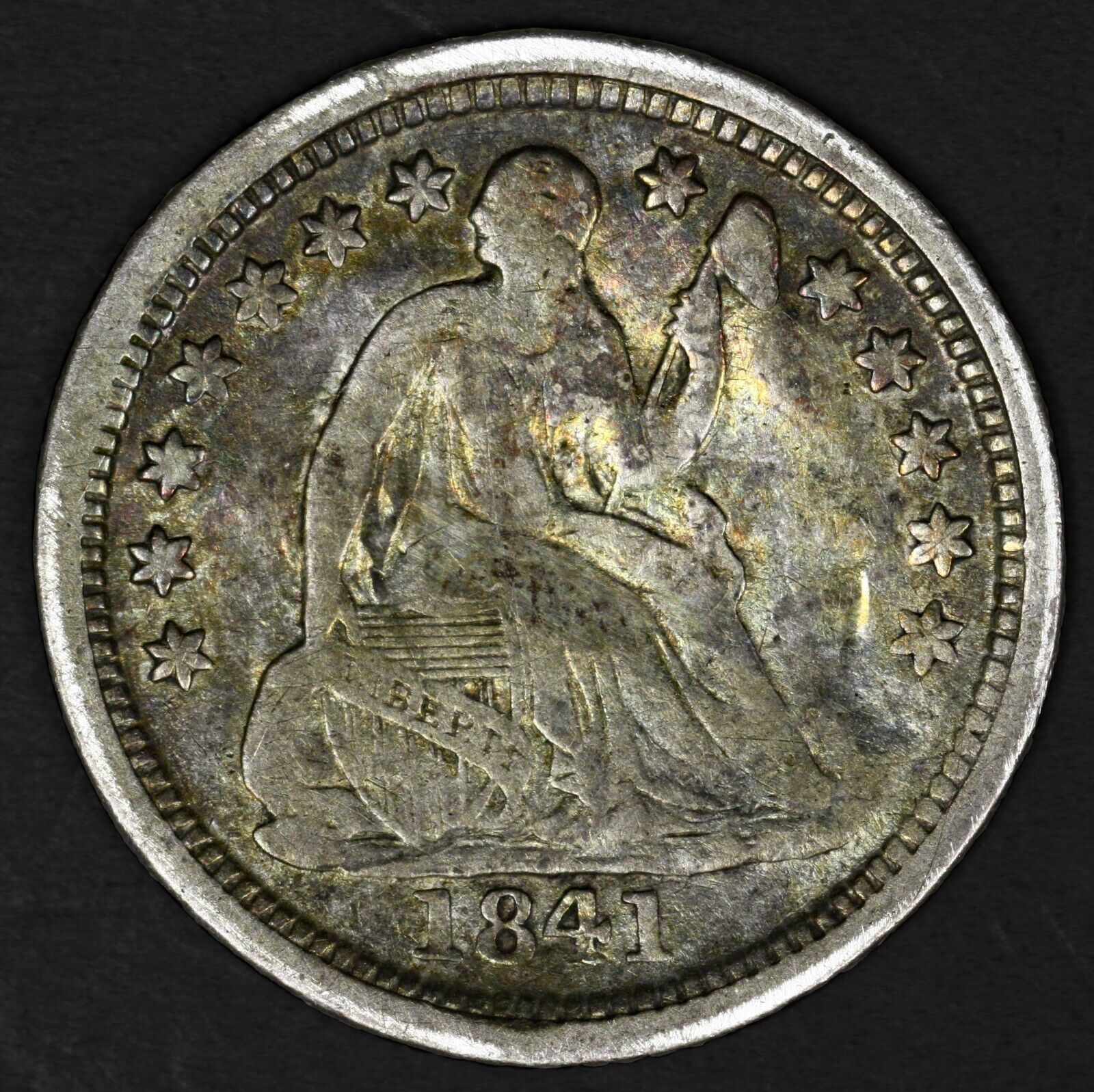 US 1841 O Seated Liberty Half Dime Better Date A3286