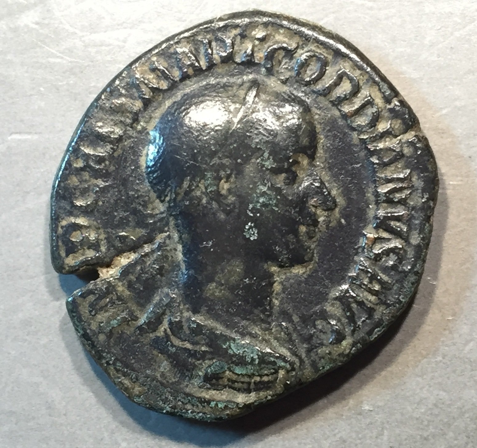 ANCIENT ROME  Gordian III 238-244 AD Sestertius Rome Mint   #A464