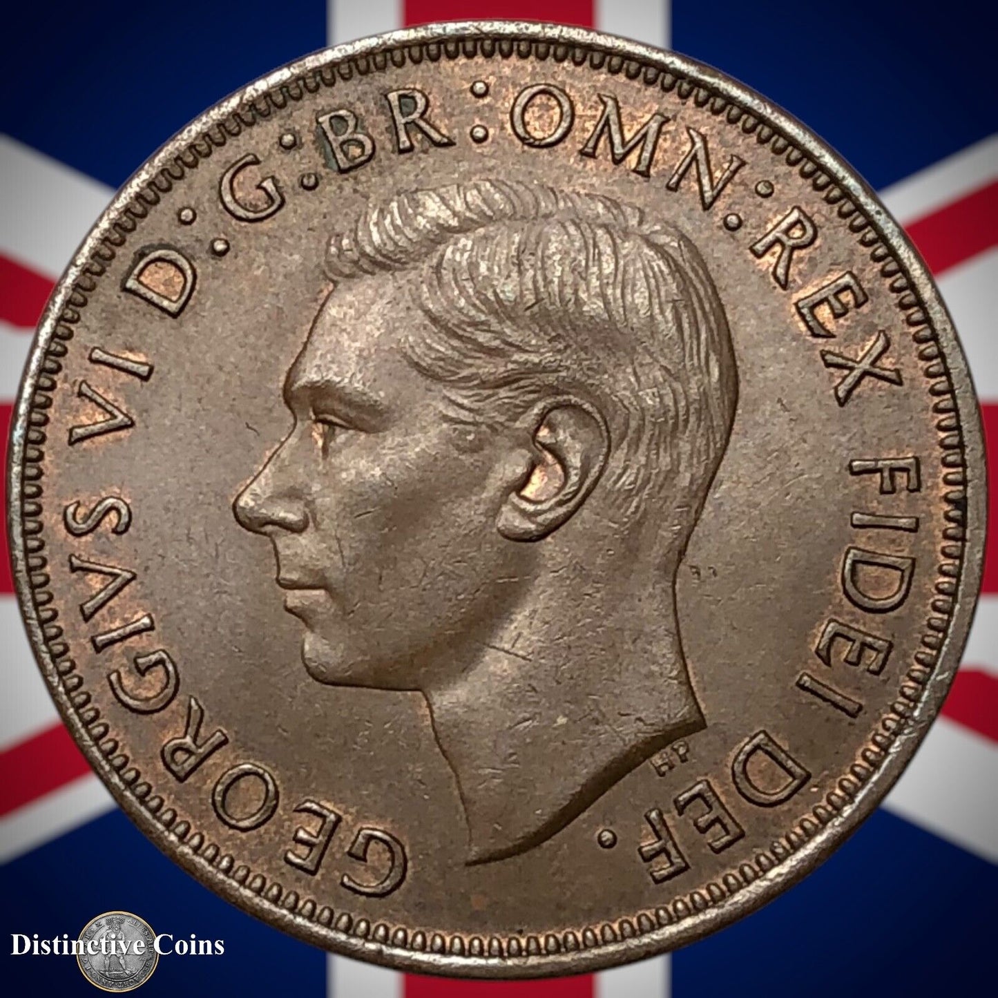 Great Britain 1950 Penny 1d GB7318