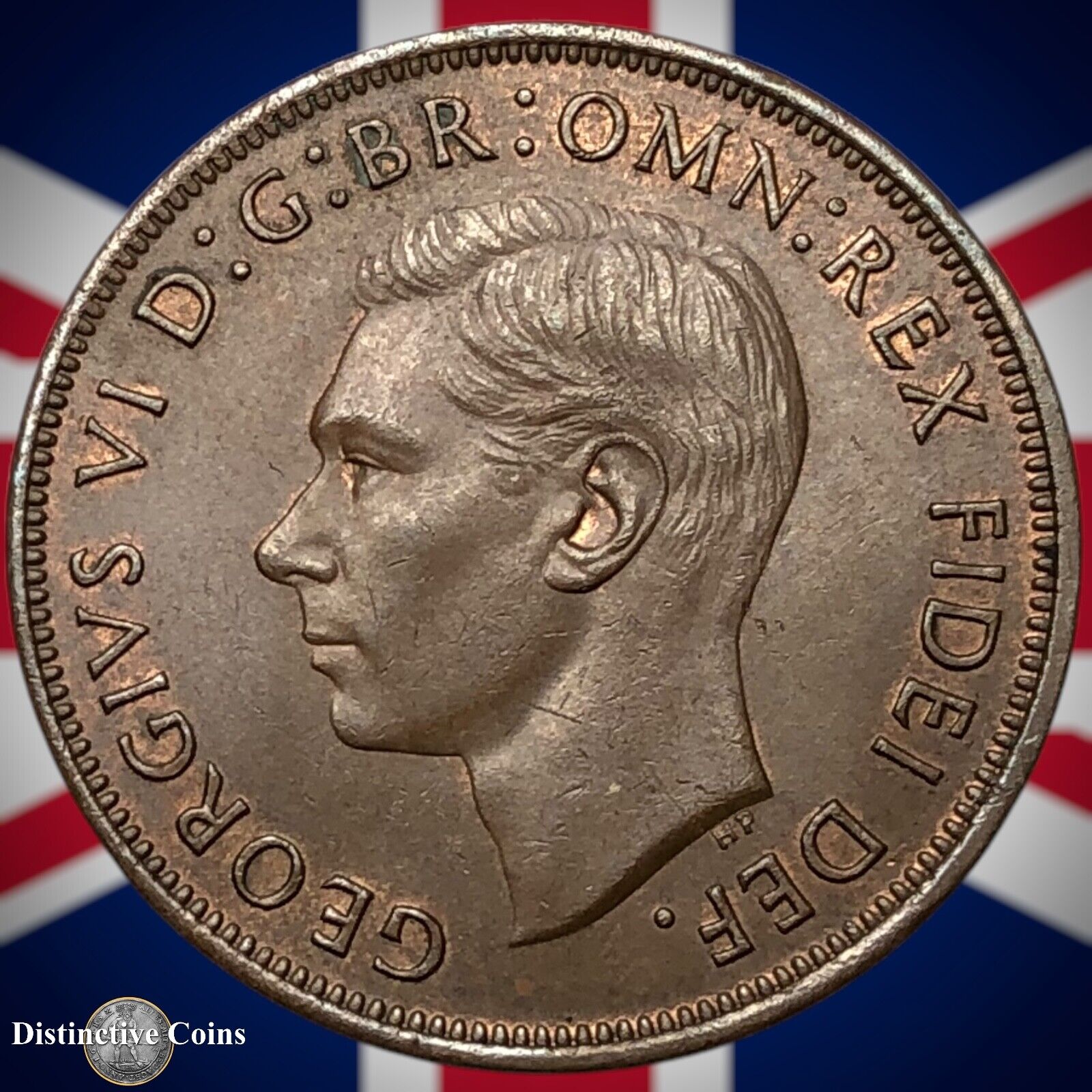 Great Britain 1950 Penny 1d GB7318