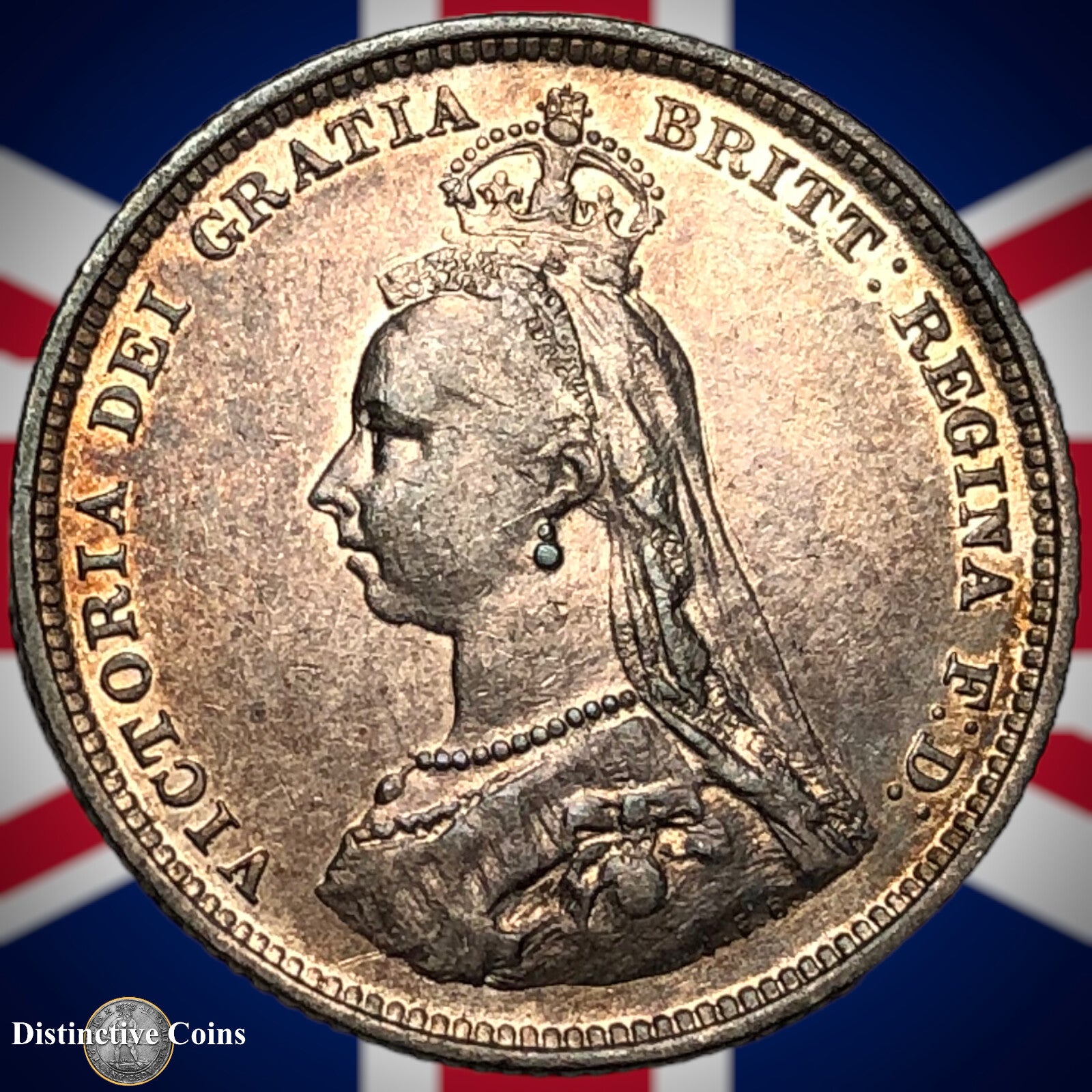 Great Britain 1888/7 British One Shilling GB0533
