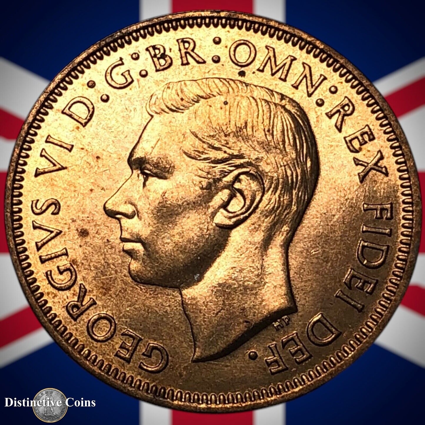 Great Britain 1951 Half Penny 1/2d GB6086