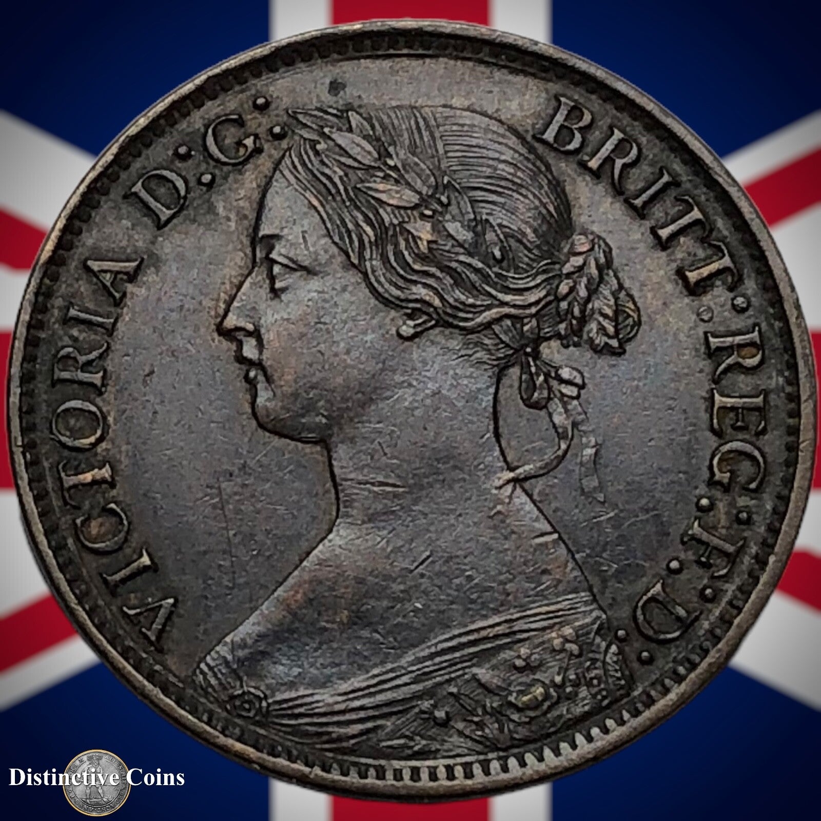 Great Britain 1865/2 Farthing 1/4d GB3546