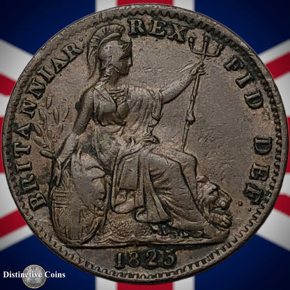 Great Britain 1825 Farthing 1/4d GB3290