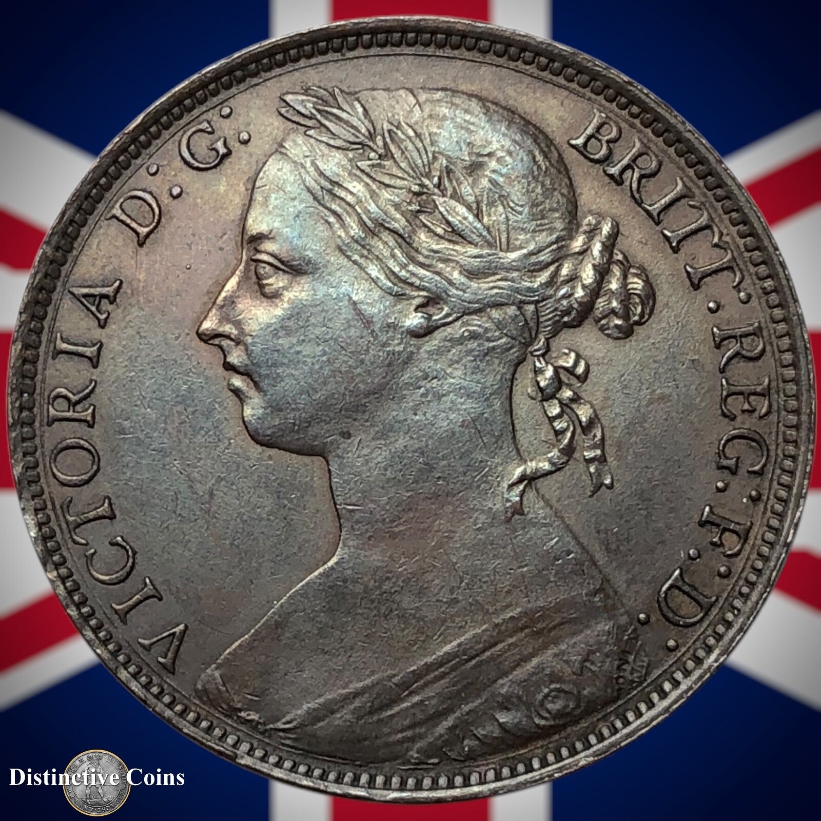 Great Britain 1886 Penny 1d GB6458