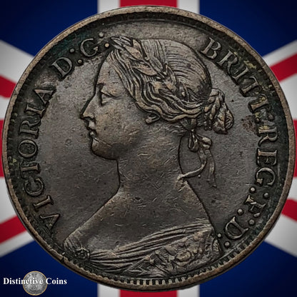 Great Britain 1865 Farthing 1/4d GB3529