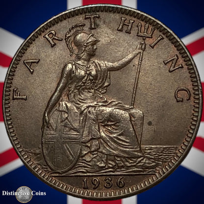 Great Britain 1936 Farthing 1/4d GB4993
