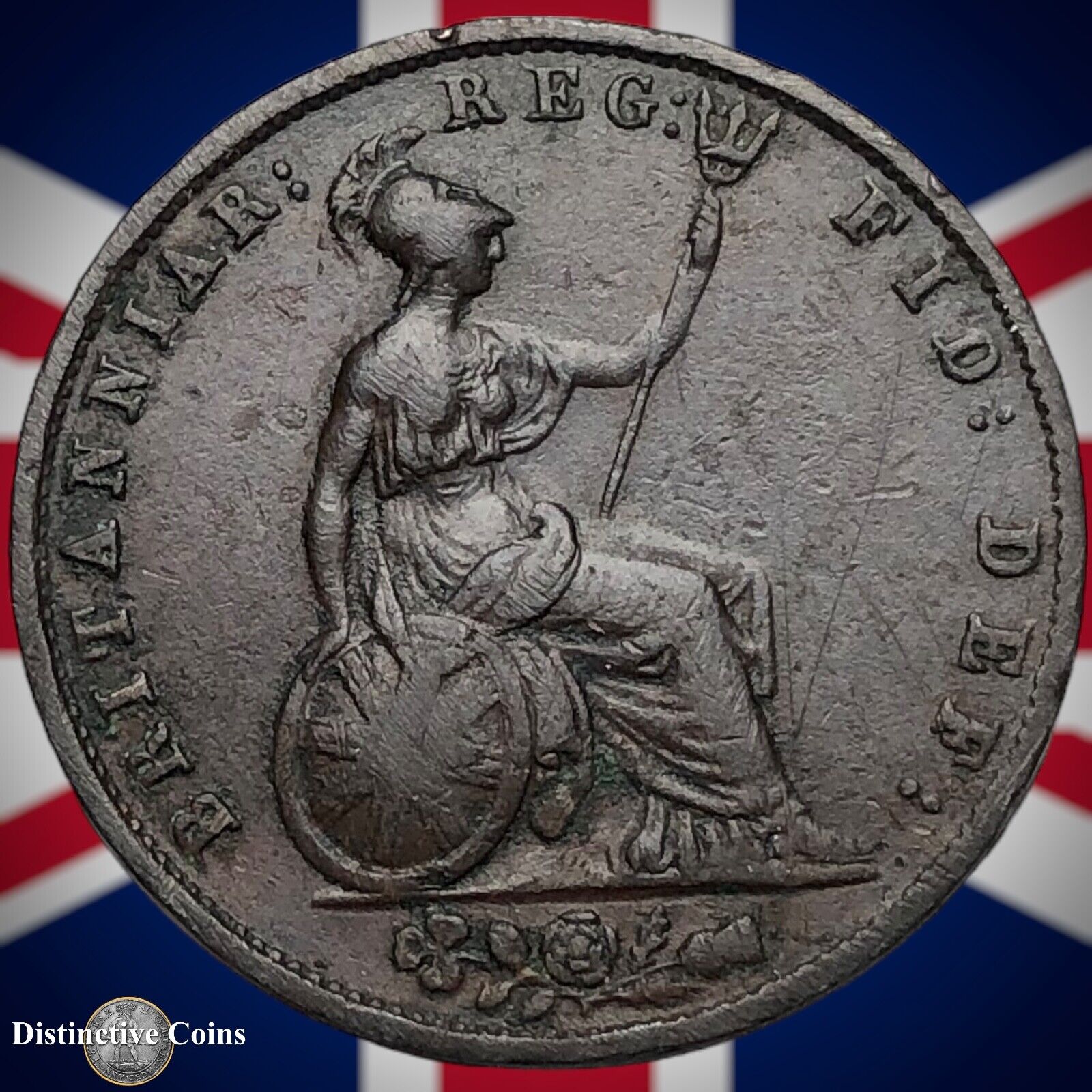 Great Britain 1853 Half Penny 1/2d GB5256