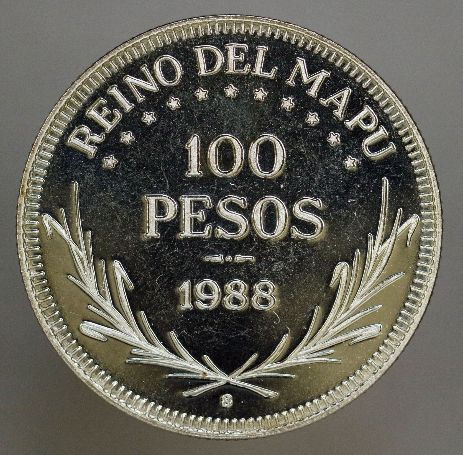 1988 Araucania-Patagonia 100 Pesos X# P1 D056