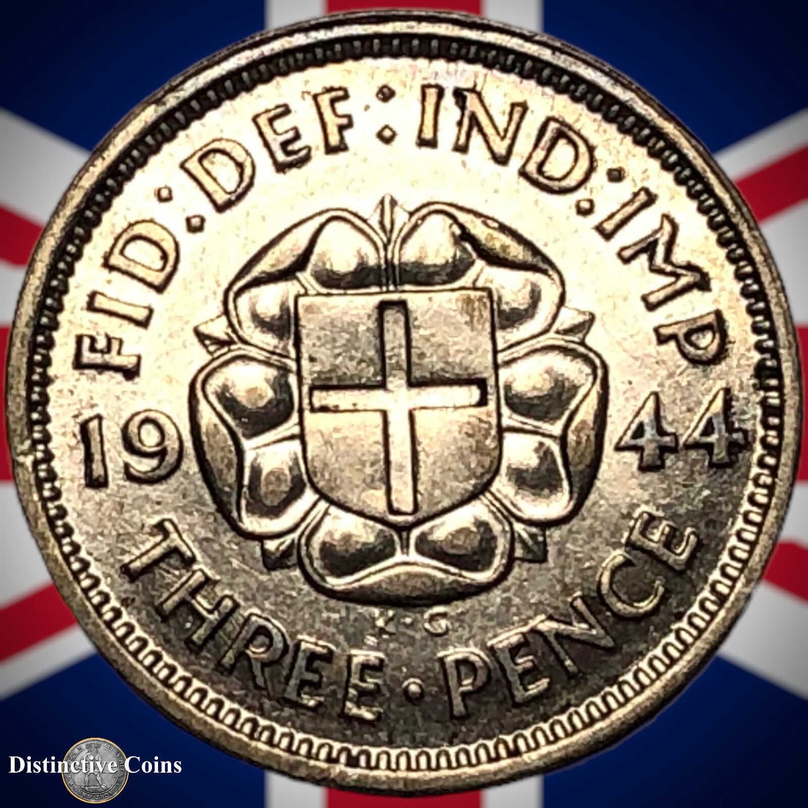 Great Britain 1944 Three Pence GB2360