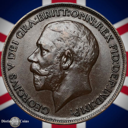 Great Britain 1912 Penny 1d GB6766