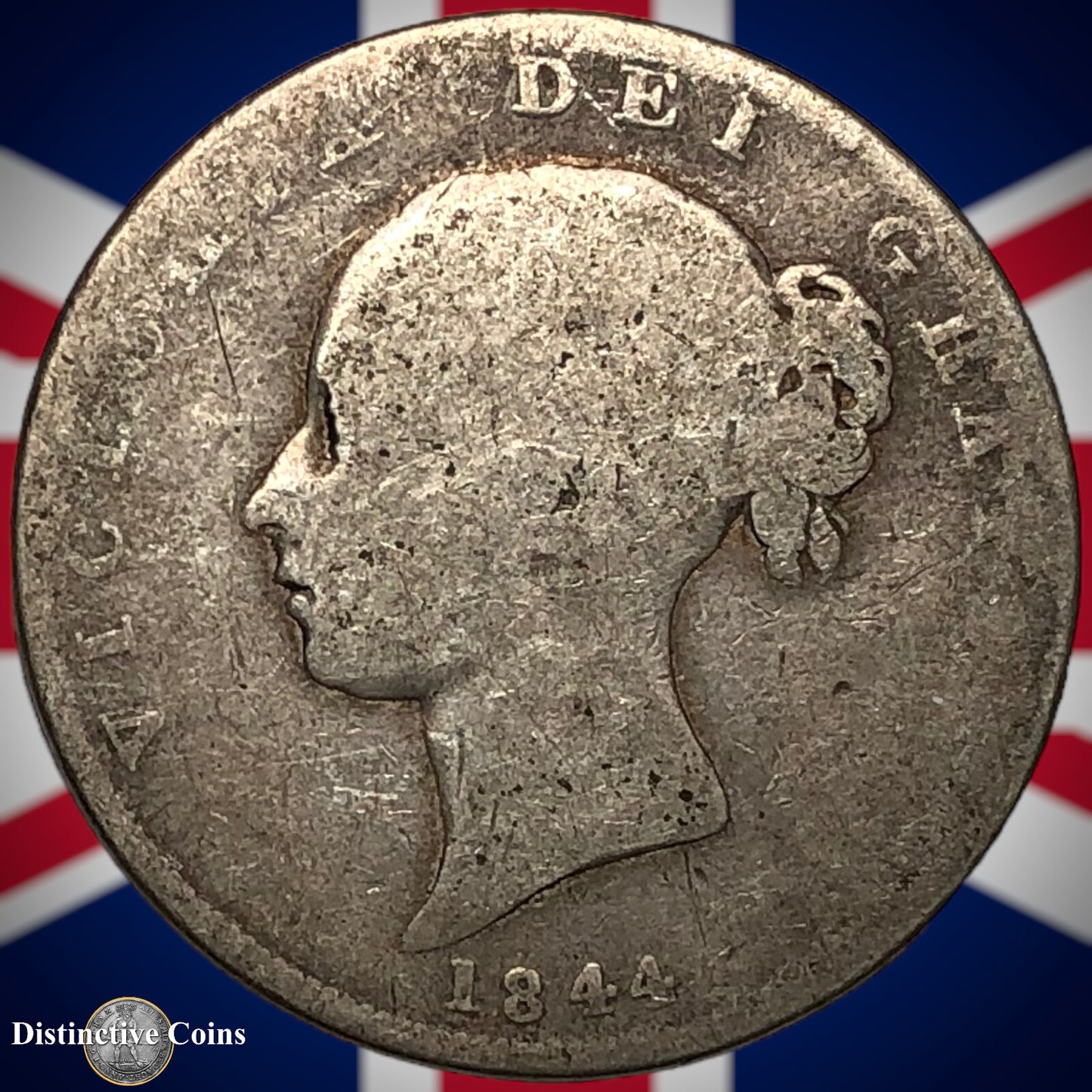 Great Britain 1844 Half Crown GB1171