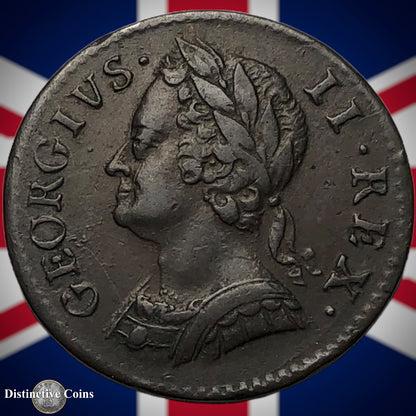 Great Britain 1746 Farthing 1/4d GB3170