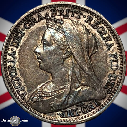 Great Britain 1900 Three Pence GB2068