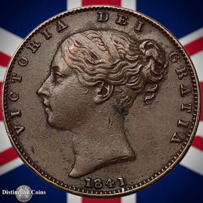 Great Britain 1841 Farthing 1/4d GB3402