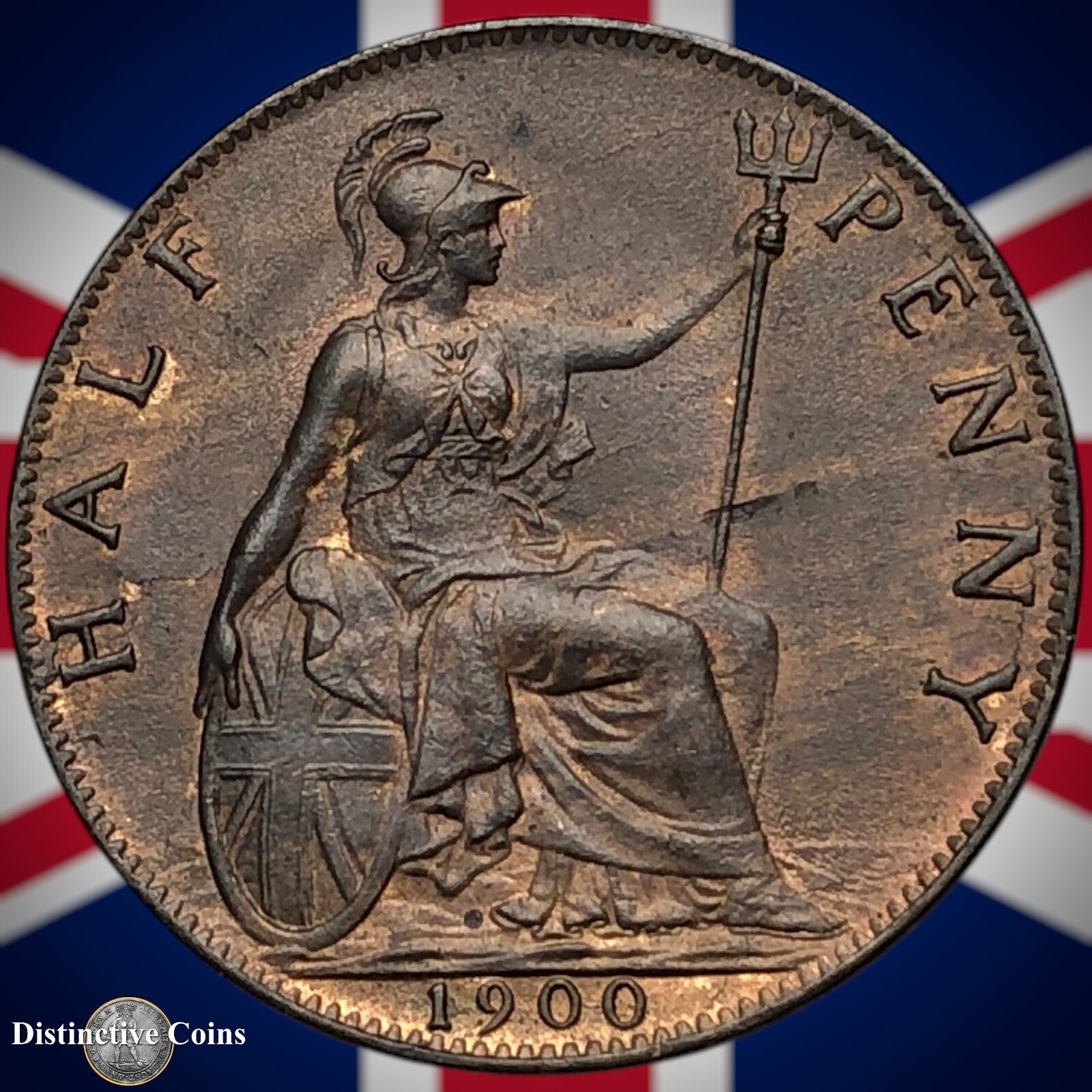 Great Britain 1900 Half Penny 1/2d GB5756