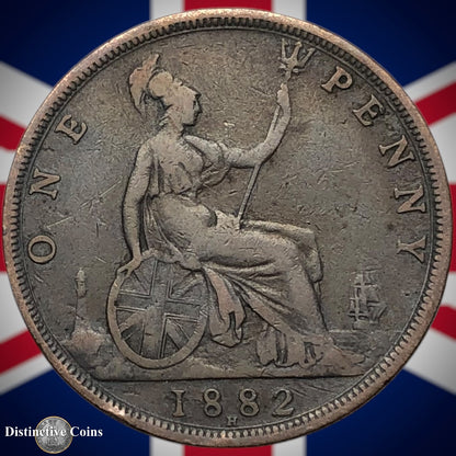Great Britain 1882 H Penny 1d GB6429