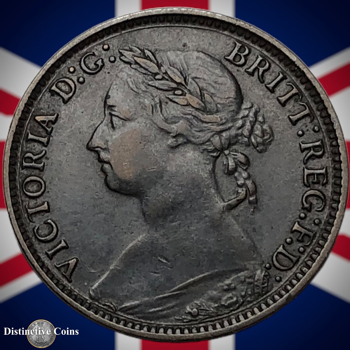 Great Britain 1881 H Farthing 1/4d GB3965