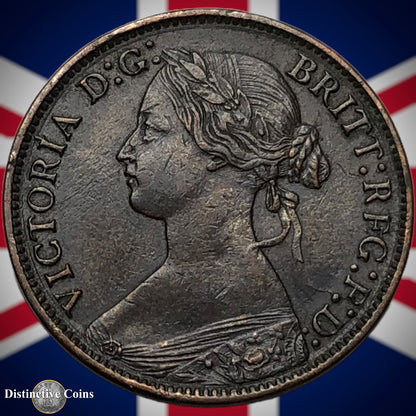 Great Britain 1865 Farthing 1/4d GB3535